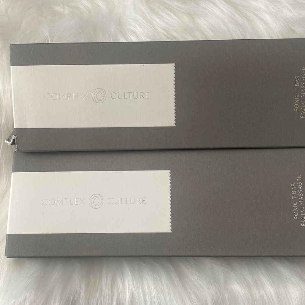 Complex Culture Beauty Sonic T-Bar Facial Massager